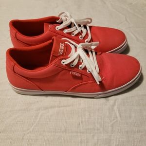 EUC Red Vans Atwood